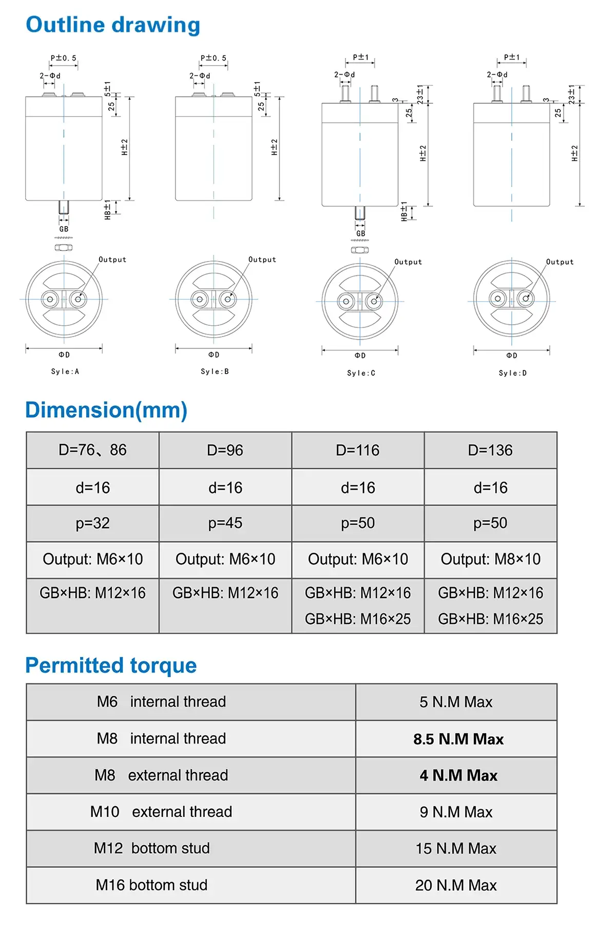 Mkp Ll Appearance And Dimension Drawing1
