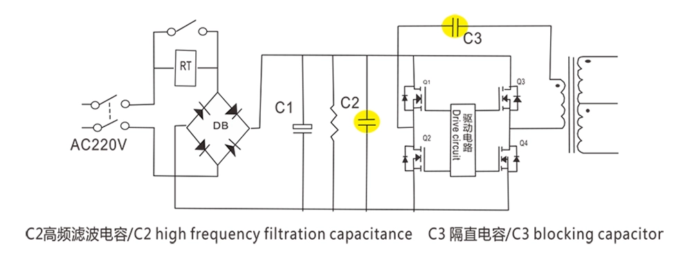 Welding Machine Circuit Application Diagram